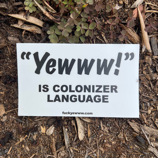 Colonizer Language Sticker